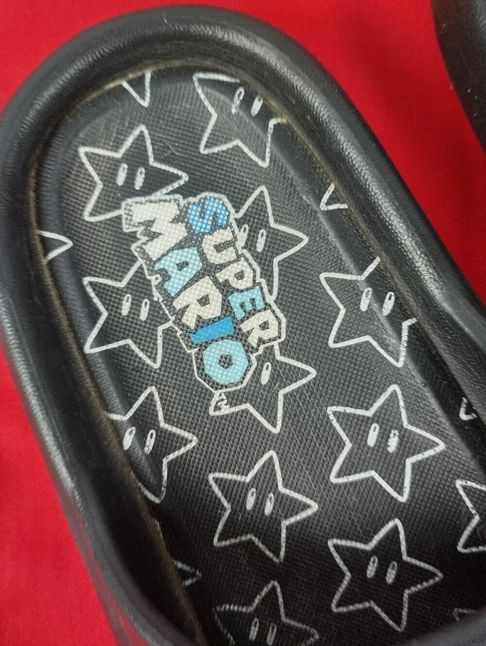 Super Mario Kids Size 10 Licensed Nintendo Men’s Slides Sandals Ground Up